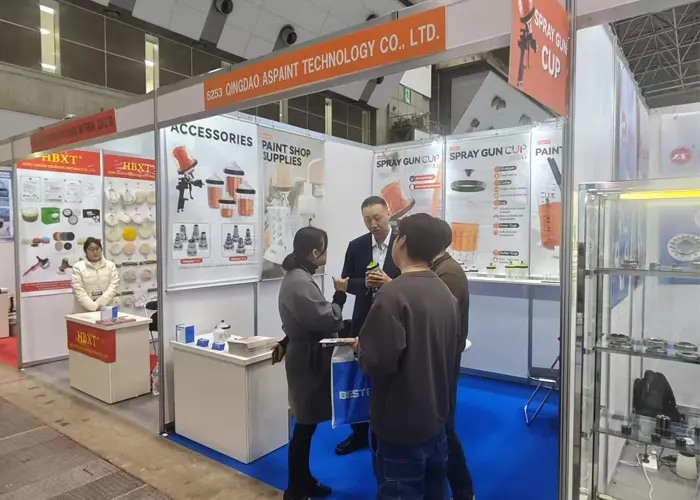 Qingdao Espant Technology Co.、Ltd。は、2025年の東京国際オートパーツショー（IAAE）でスプレーガンカップで輝いています。