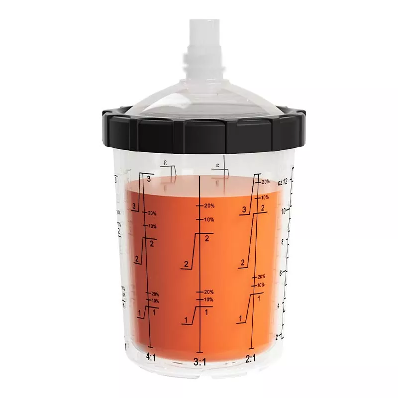400ML 使い捨てペイントカップシステム 4.0