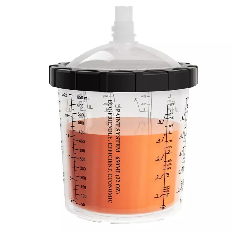 650ML 使い捨てペイントカップシステム 4.0
