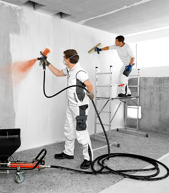 建物の散布